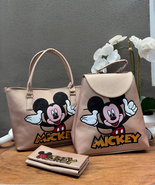 COMBO PERSONAJES MICKEY MOUSE METAL CIRCON