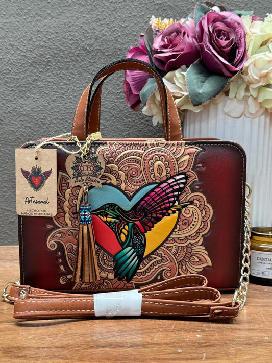 DB CROSSBODY COLIBRI MARRON