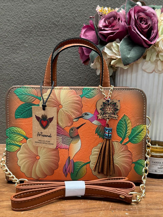 DB CROSSBODY COLIBRI 2 NARANJA