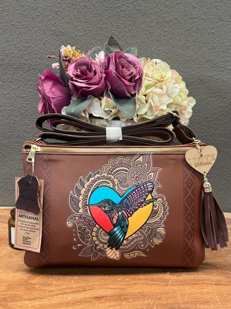 UB DOBLE CIERRE BELEN CAFE COLIBRI COLORES