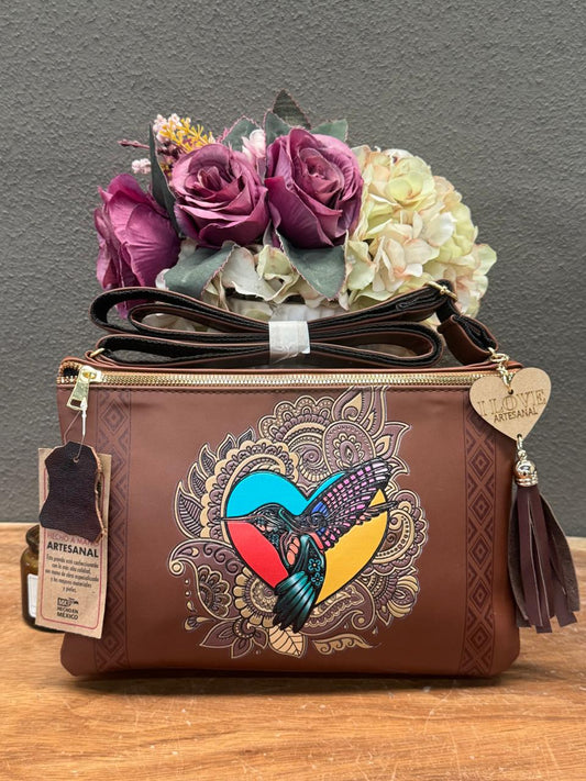 UB DOBLE CIERRE BELEN CAFE COLIBRI COLORES