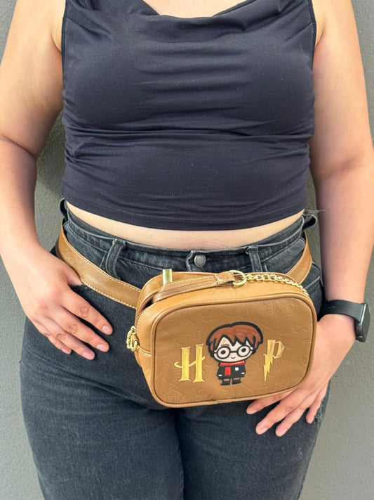 BOLSO/CANGUERERA PERSONAJE HARRY POTTER GRABADO