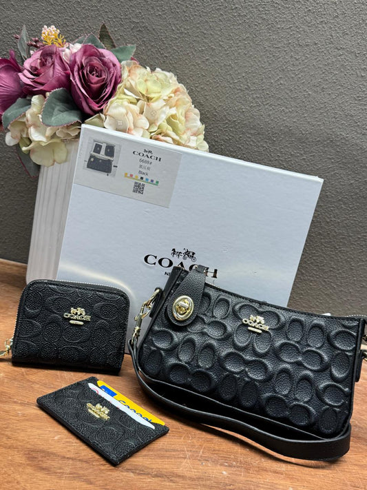 KIT COACH 2.0 BOLSO NEGRO