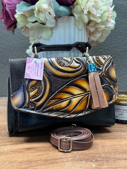 MAOMA DELIA DOBLE HOJAS NEGRO