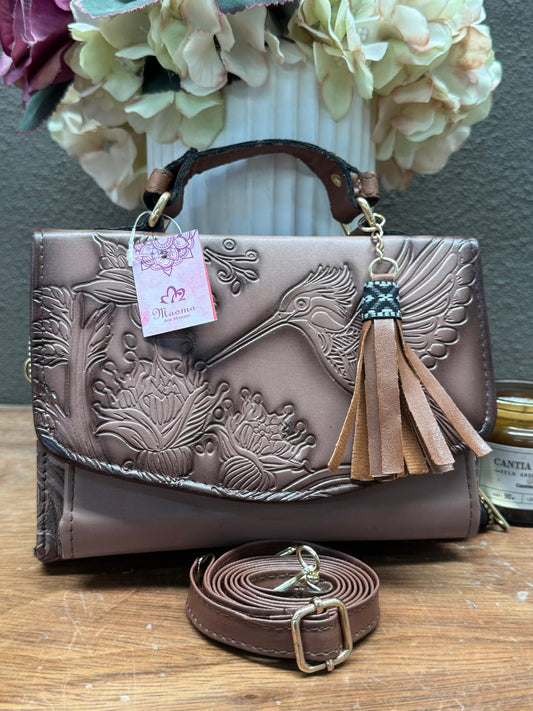 MAOMA DELIA DOBLE COLIBRI PALO DE ROSA