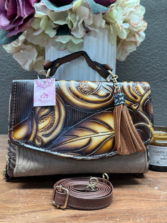 MAOMA DELIA DOBLE HOJAS BAILEYS/DORADO