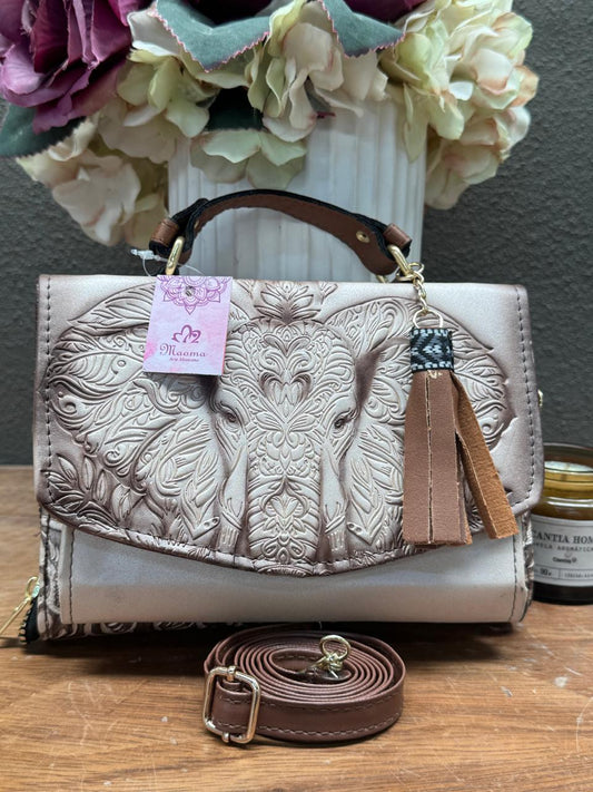 MAOMA DELIA DOBLE ELEFANTE PERLA