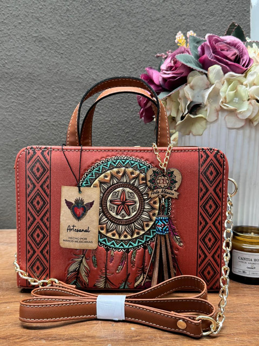 DB CROSSBODY ATRAPASUEÑOS NARANJA