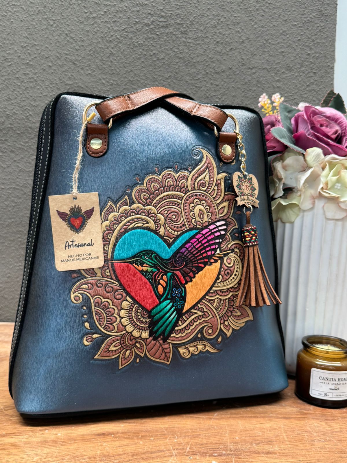 DB MOCHILA CAPRI COLIBRI AZUL
