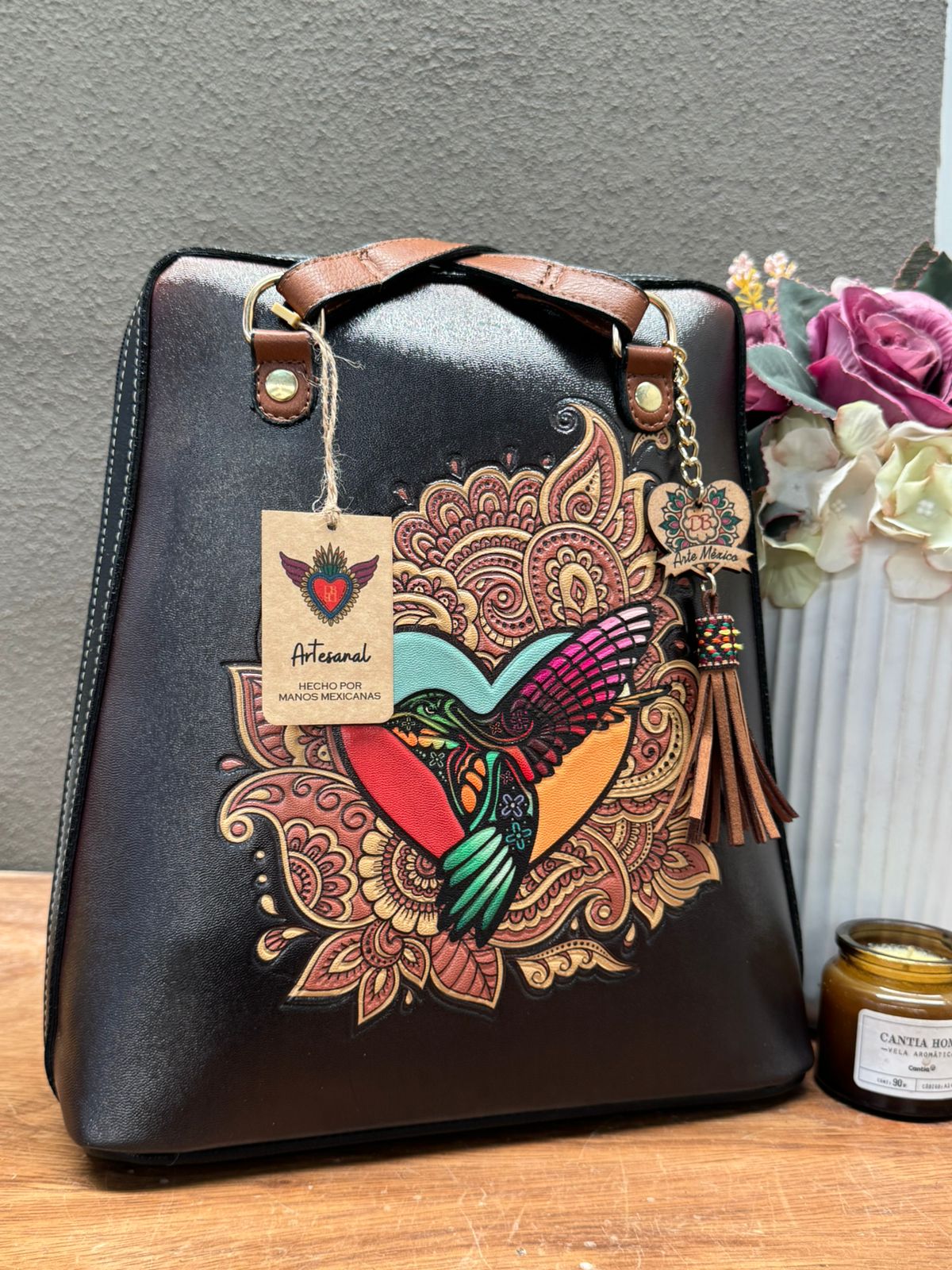 DB MOCHILA CAPRI COLIBRI NEGRO