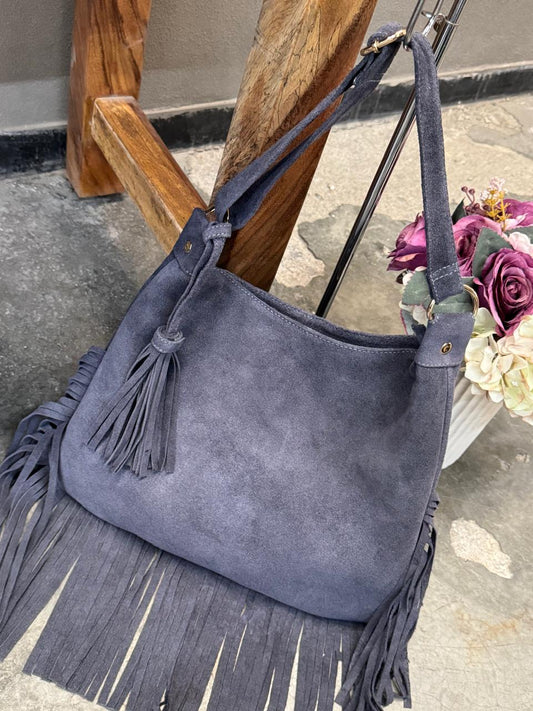 BOLSO GAMUZA DE PIEL BULGARIA OXFORD
