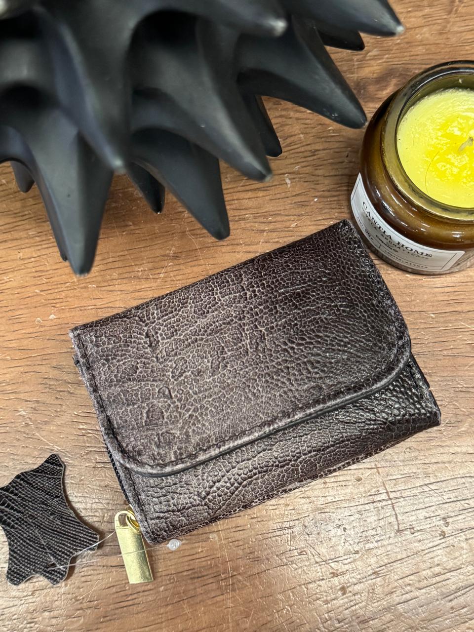 CARTERA PIEL KENYA EXOTICO CAFE