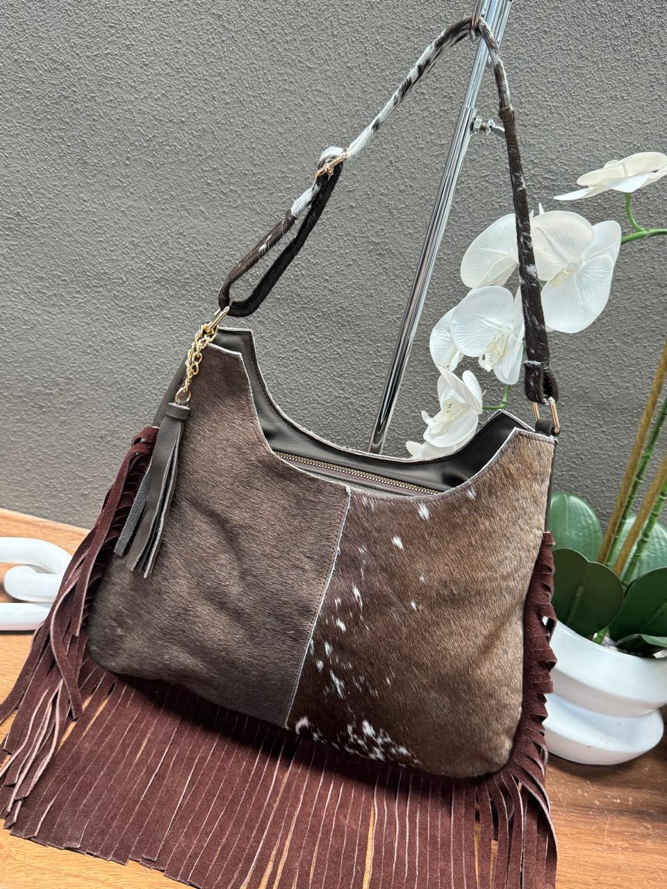 BOLSA HABANA PELO Y BARBAS CAFE