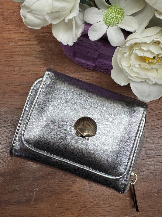 CARTERA PARA PERSONALIZAR LISO PLATA