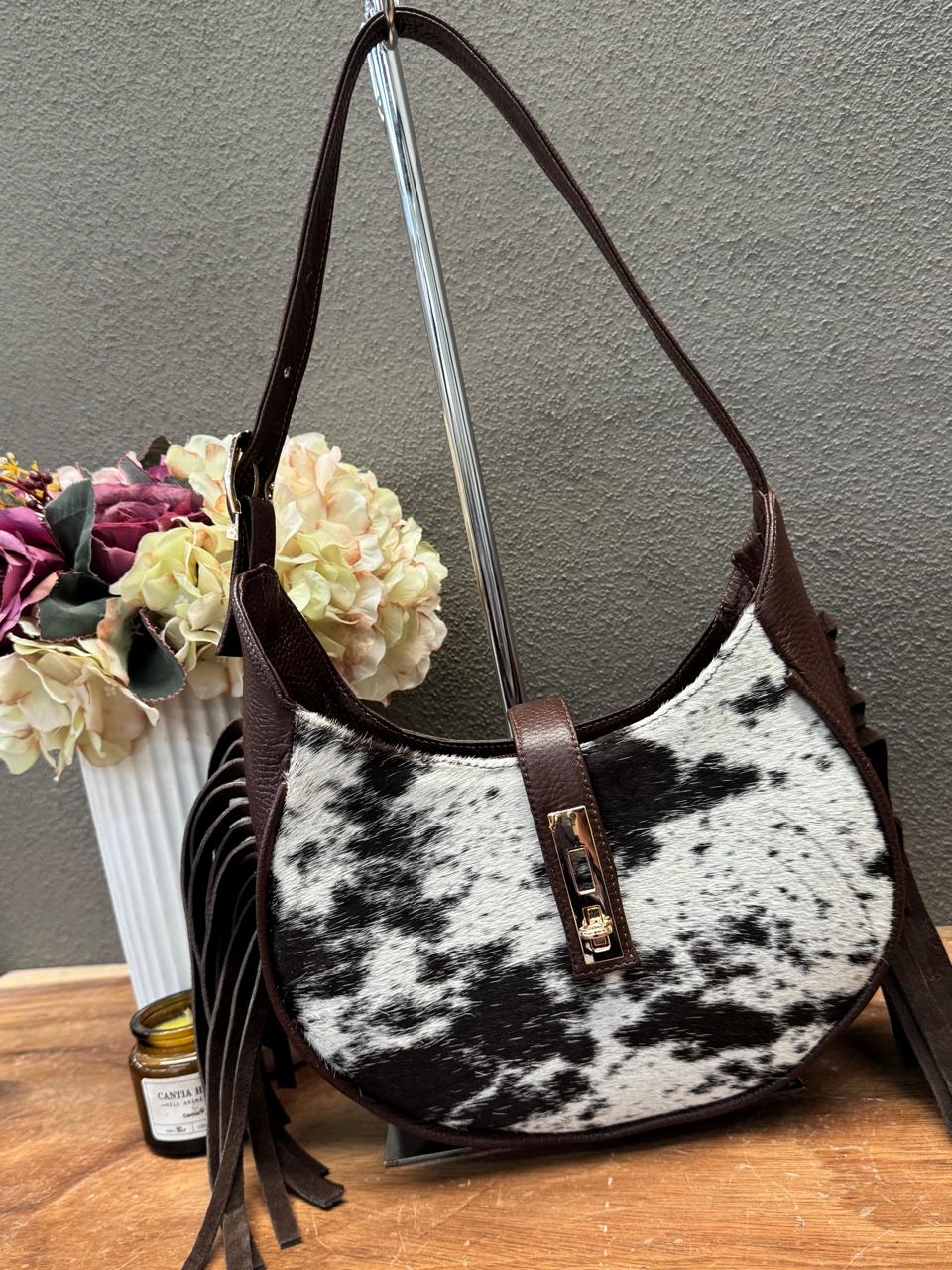 BOLSA BAGUETTE COW COMINO