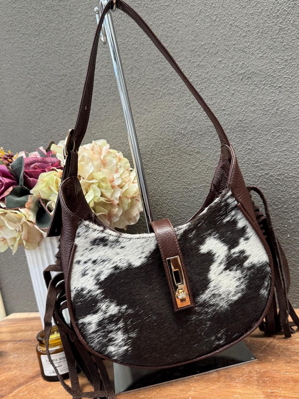 BOLSA BAGUETTE COW COMINO