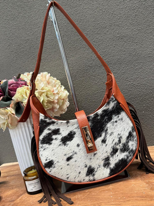 BOLSA BAGUETTE COW SHEDRON