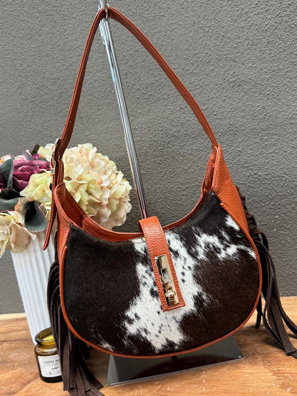 BOLSA BAGUETTE COW SHEDRON