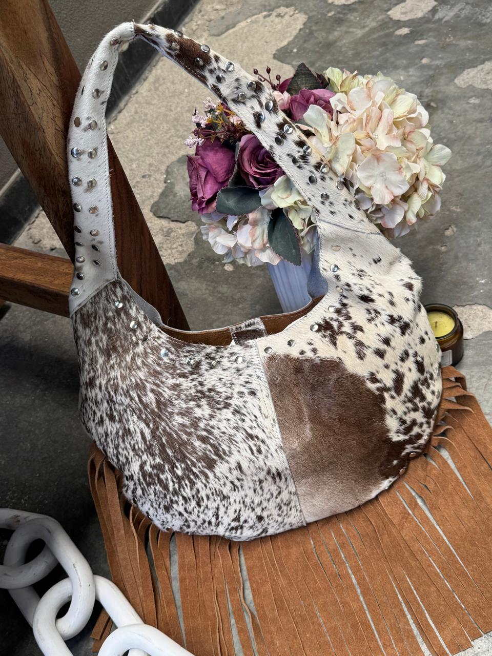 BOLSO MONTANA PELO Y BARBAS CAMEL