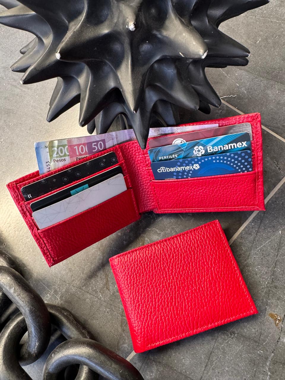 CARTERA ROMA ROJO