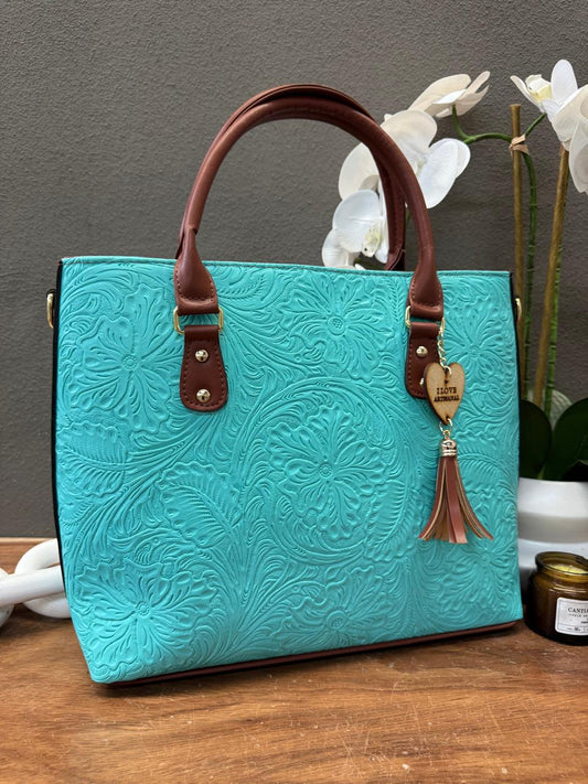 MONTECARLO CINCELADA FLORES AQUA