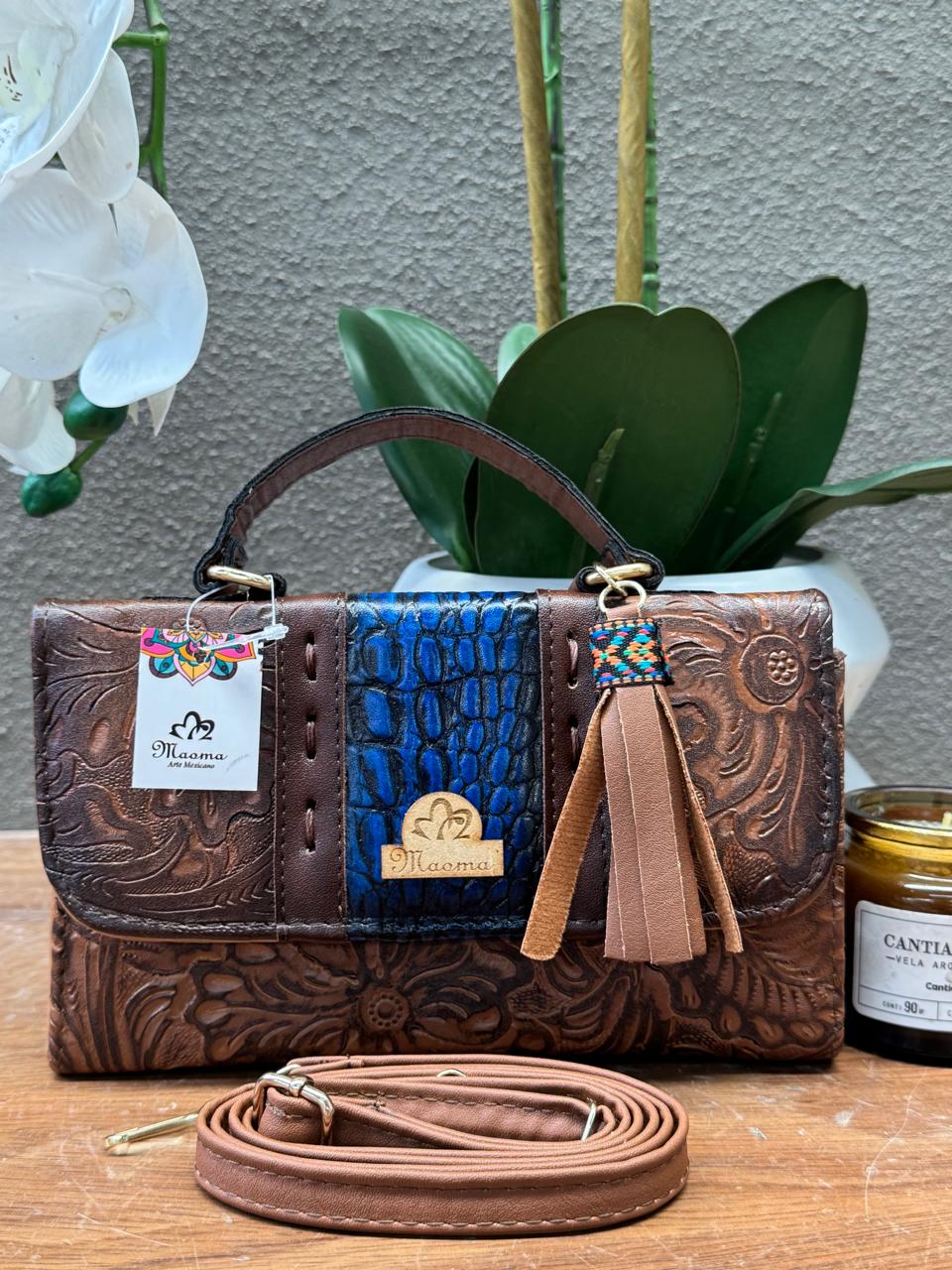 MAOMA DELIA 1.0 FRANJA EXOTICO VARIOS CAMEL