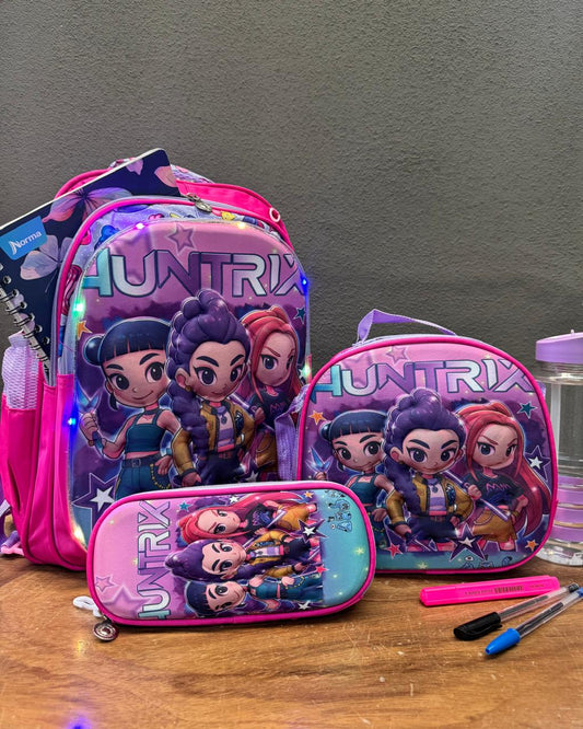 COMBO ESCOLAR BABY HUNTRIX FIUSHA