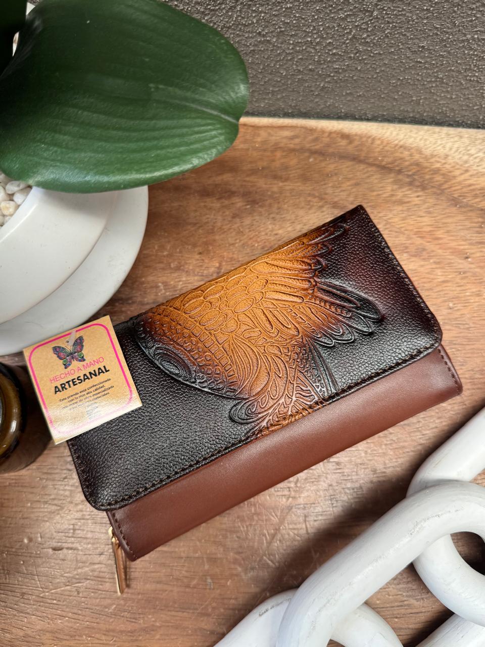 UB CARTERA NAYELI COLIBRI MARRON/NEGRO