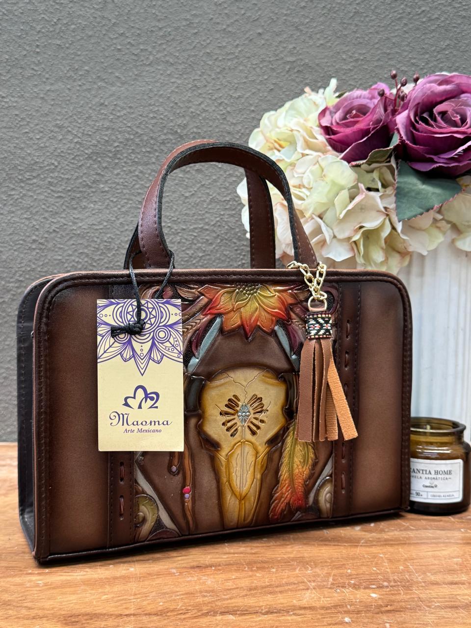 MAOMA CROSSBODY TABATA CAFE CRANEO COLORES