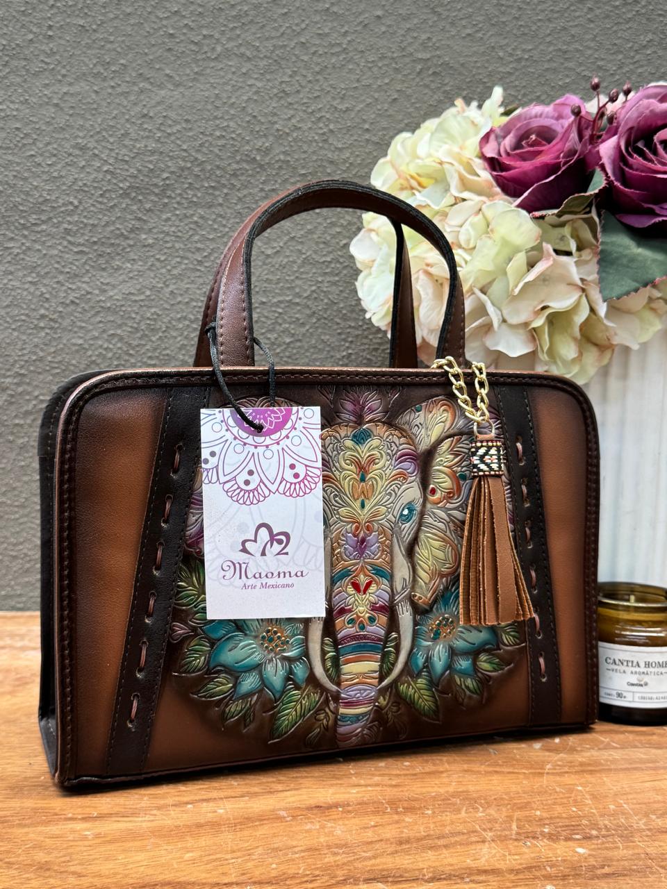 MAOMA CROSSBODY TABATA ELEFANTE BEIGE