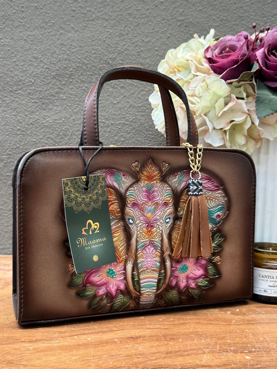 MAOMA CROSSBODY TABATA ELEFANTE BEIGE