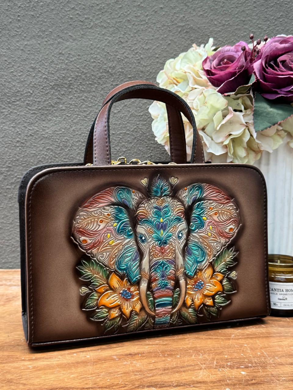 MAOMA CROSSBODY TABATA ELEFANTE BEIGE