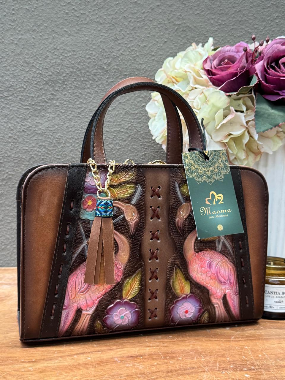 MAOMA CROSSBODY TABATA FLAMINGO CAFE