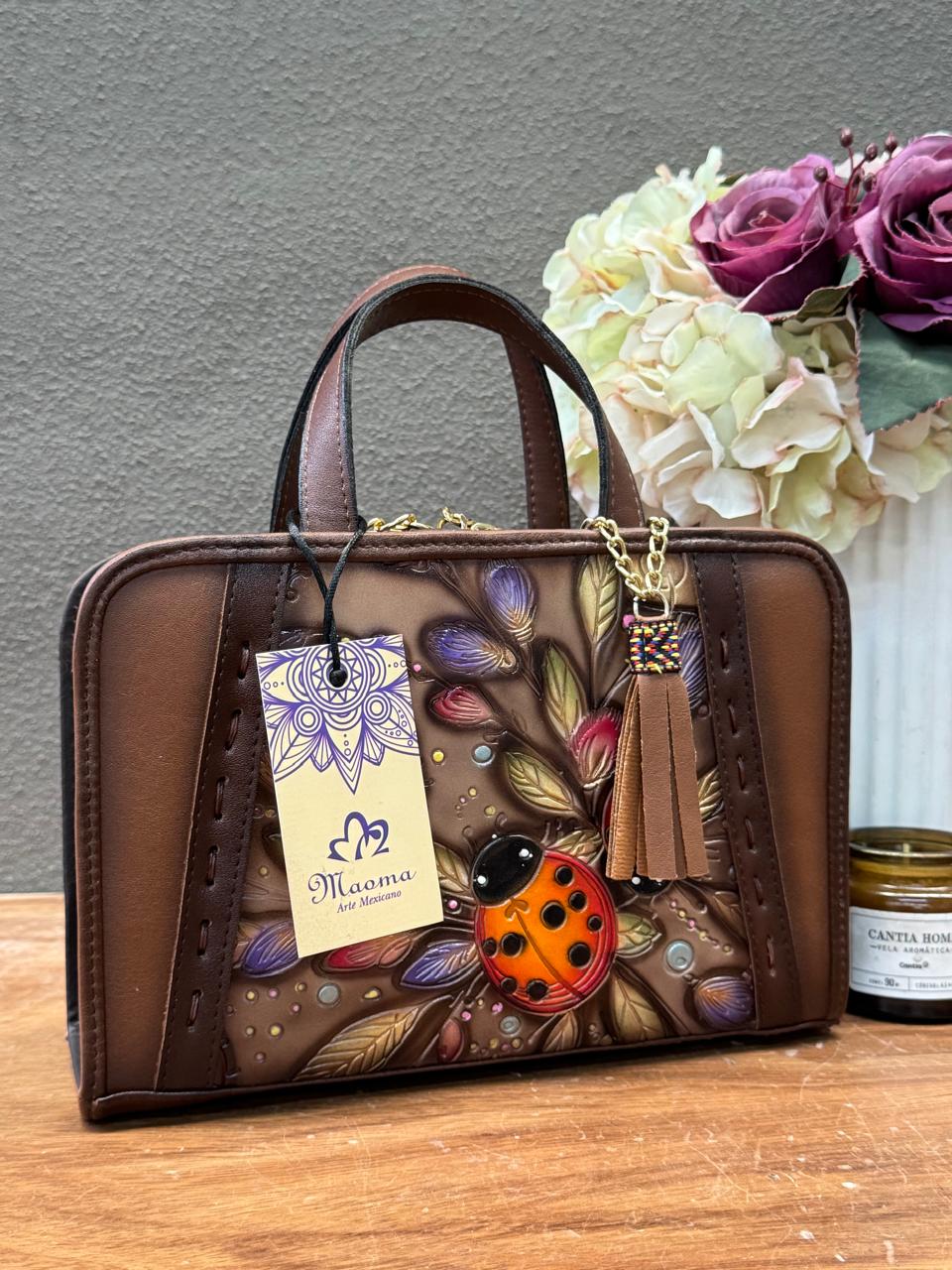 MAOMA CROSSBODY TABATA CATARINAS CAMEL COLORES