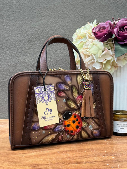 MAOMA CROSSBODY TABATA CATARINAS CAMEL COLORES