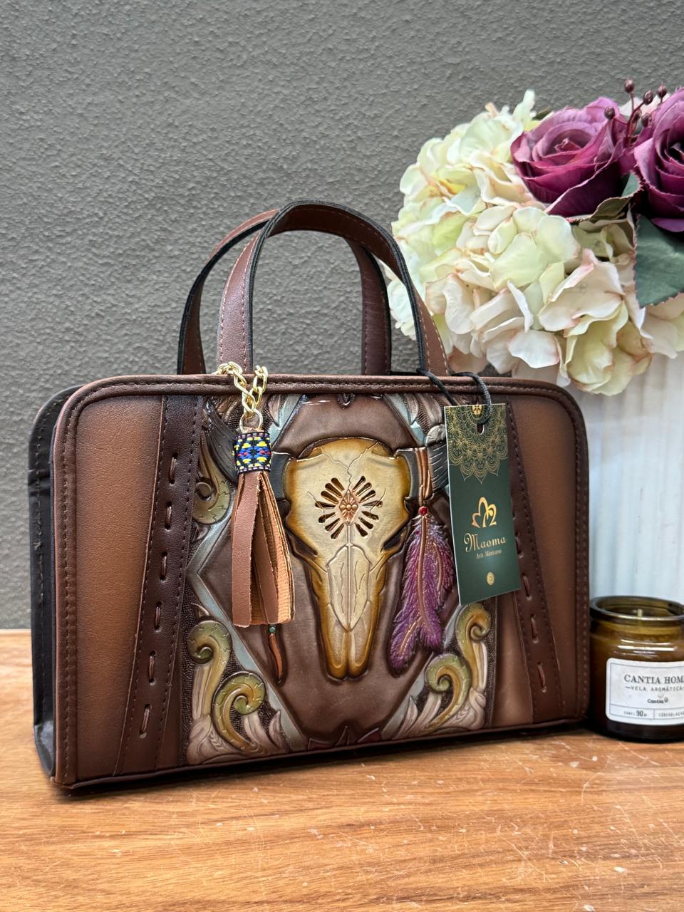 MAOMA CROSSBODY TABATA CAFE CRANEO COLORES