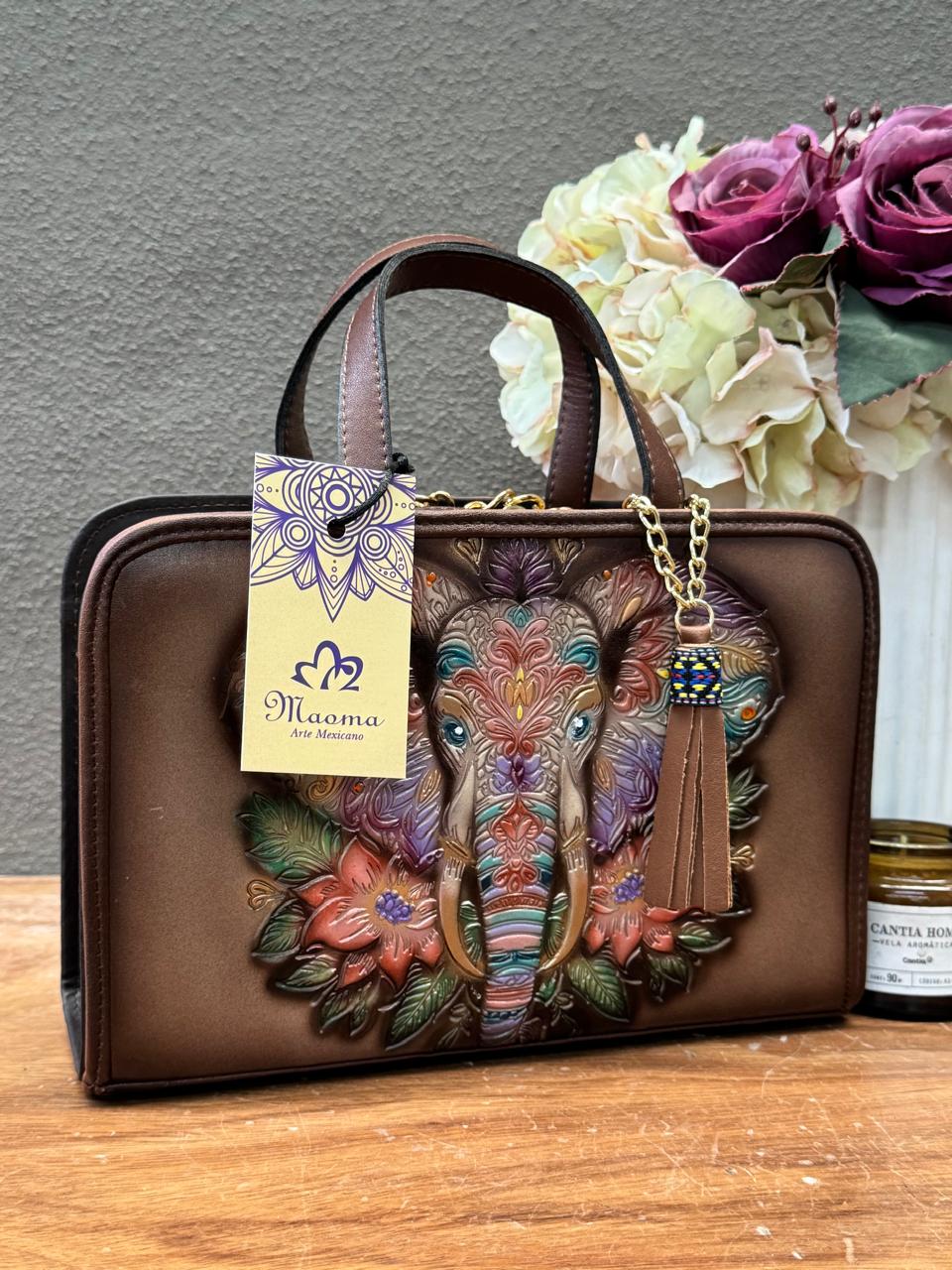 MAOMA CROSSBODY TABATA ELEFANTE BEIGE