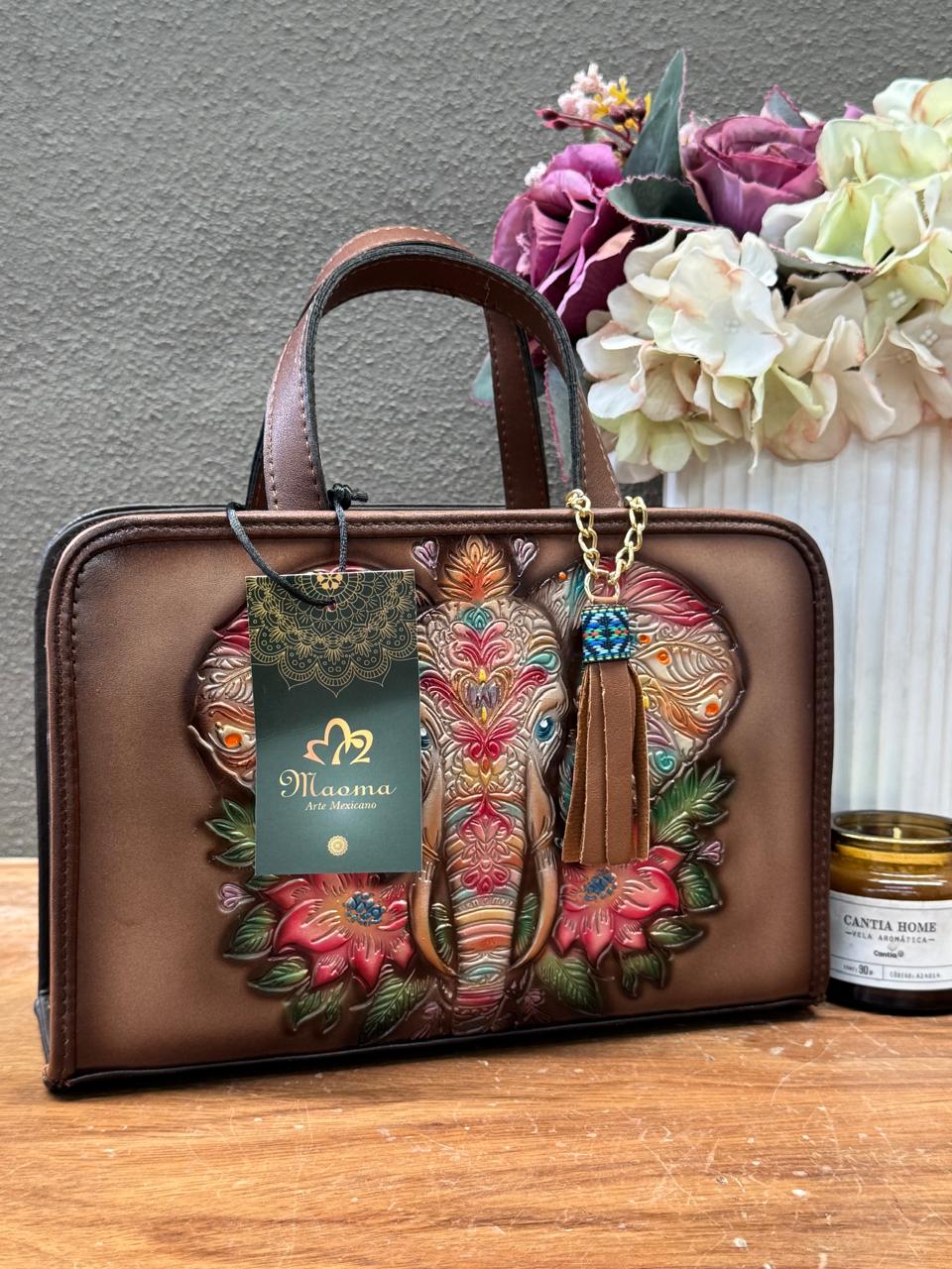 MAOMA CROSSBODY TABATA ELEFANTE BEIGE