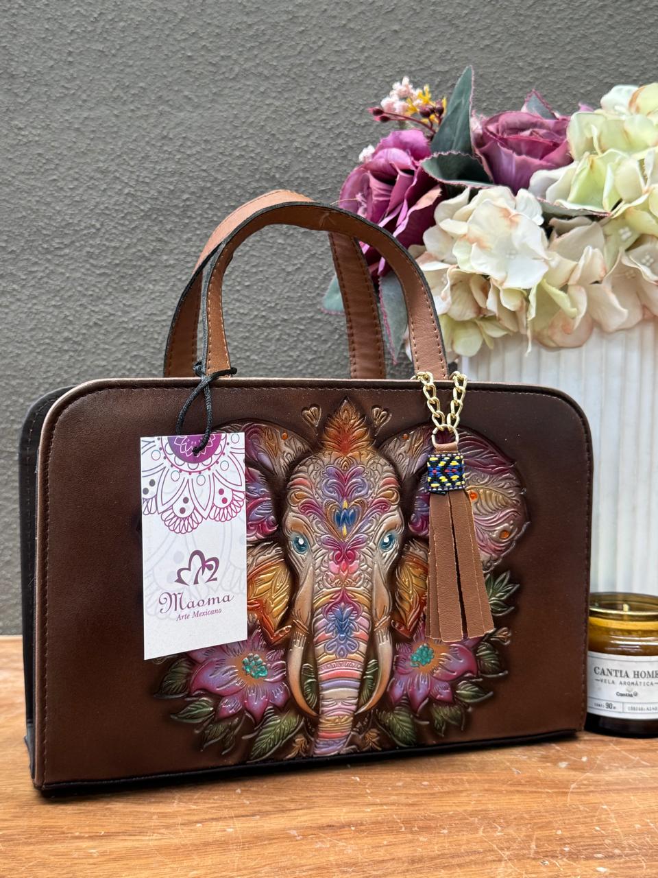 MAOMA CROSSBODY TABATA ELEFANTE BEIGE