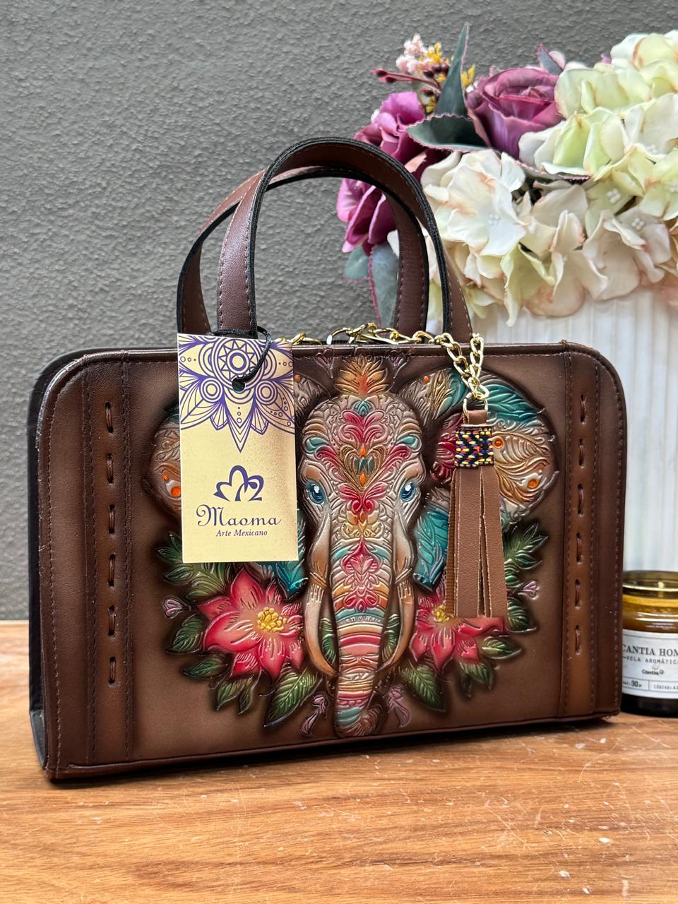 MAOMA CROSSBODY TABATA ELEFANTE BEIGE