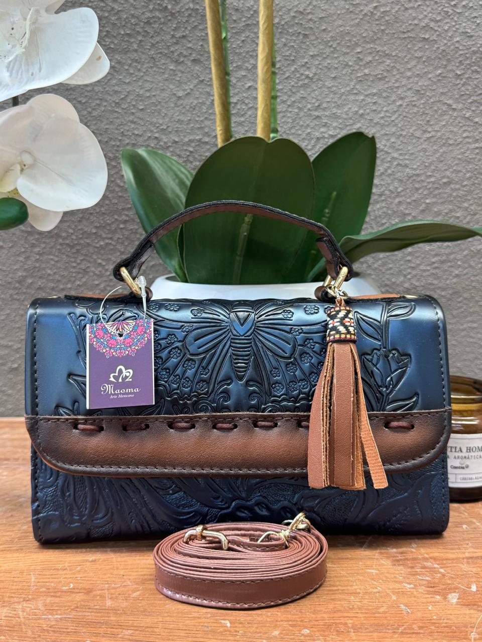 MAOMA DELIA 1.0 MARIPOSA AZUL METALICO
