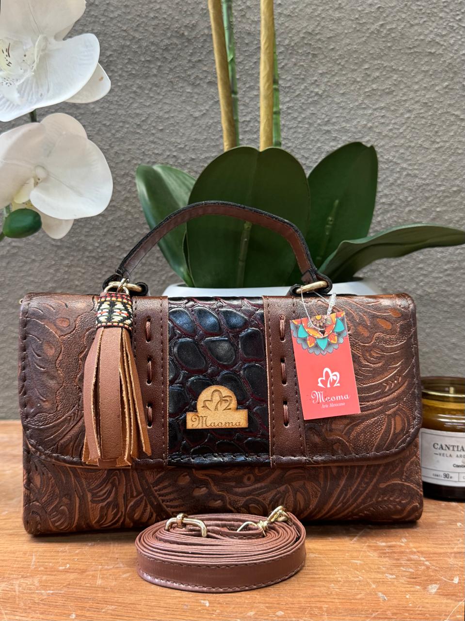 MAOMA DELIA 1.0 FRANJA EXOTICO VARIOS CAMEL