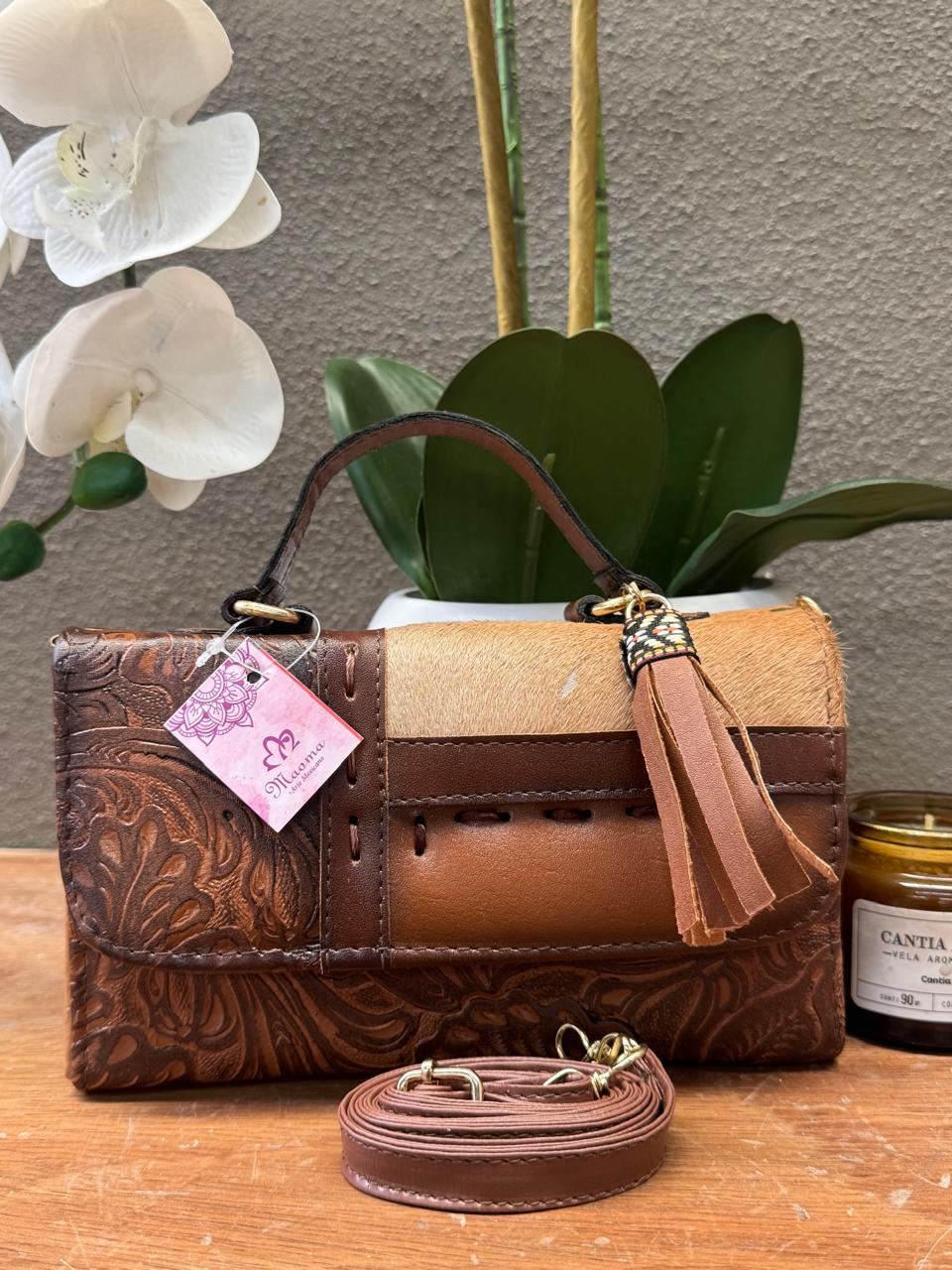 MAOMA DELIA 1.0 FRANJAS PELO CAMEL