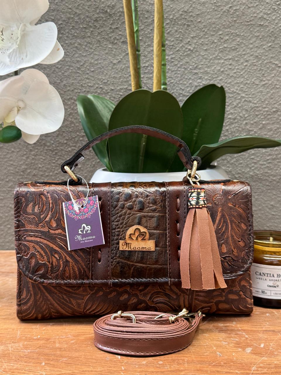 MAOMA DELIA 1.0 FRANJA EXOTICO VARIOS CAMEL