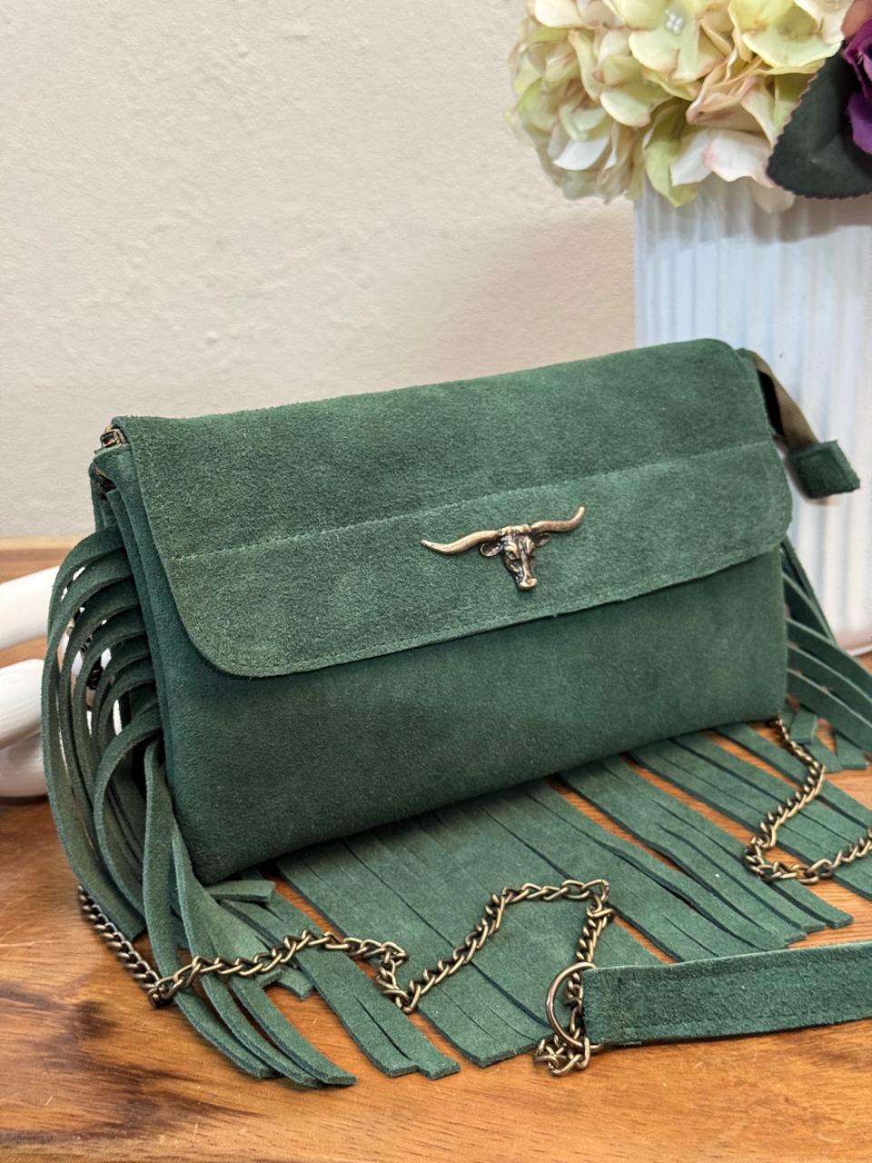 CARTERON TORO BOHO VERDE PASTO