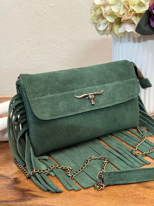 CARTERON TORO BOHO VERDE PASTO