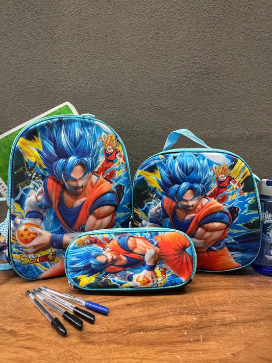 COMBO KINDER DRAGON BALL AZUL