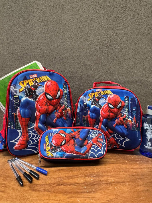 COMBO KINDER SPIDER MAN TELARAÑAS
