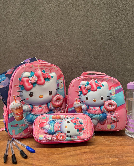 COMBO KINDER HELLO KITTY ROSQUILLA ROSA
