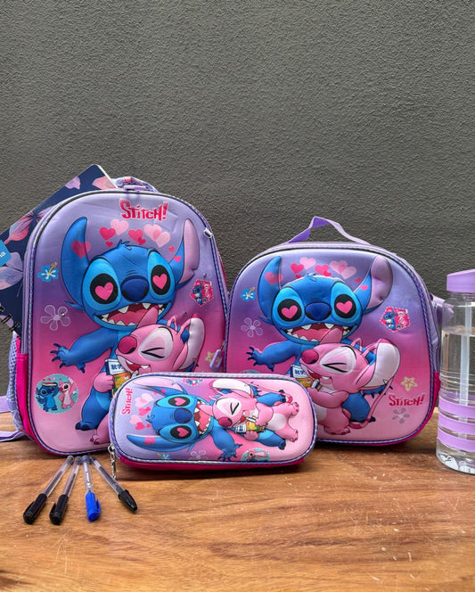 COMBO KINDER STITCH AND ANGEL JUGO ROSA